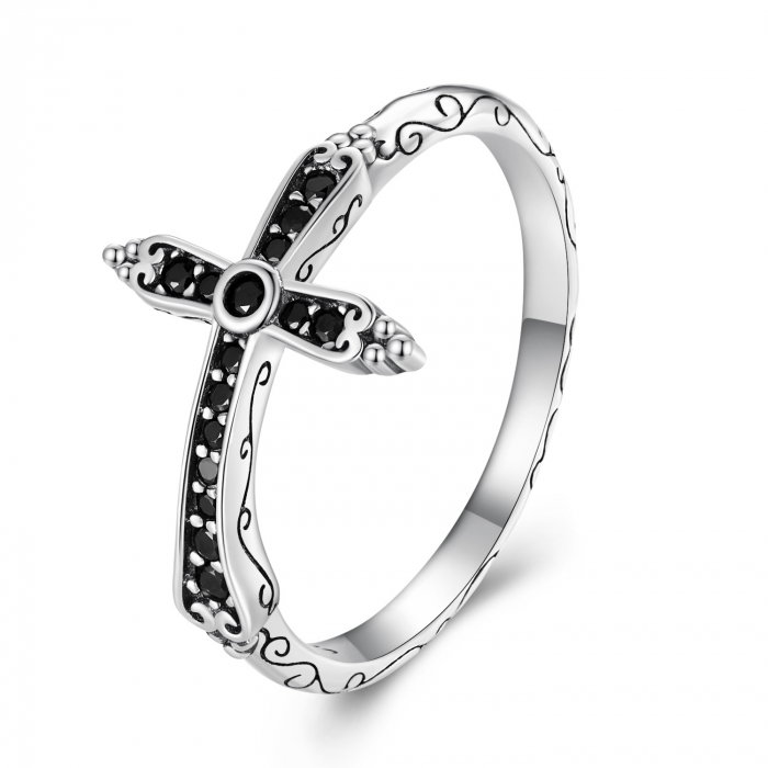 Inel argint cruce de epoca [12]