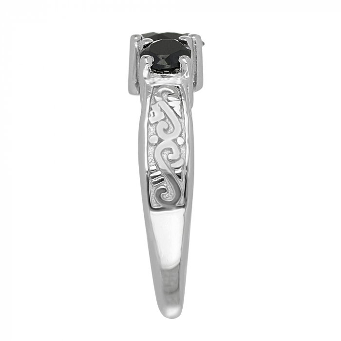 Inel argint cu 3 pietre de Onix - IVA0110 [5]