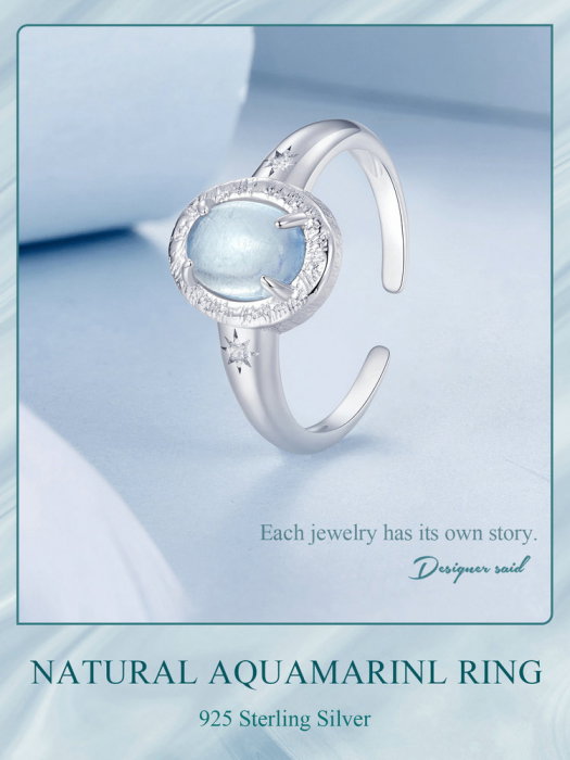 Inel argint cu acvamarin [13]