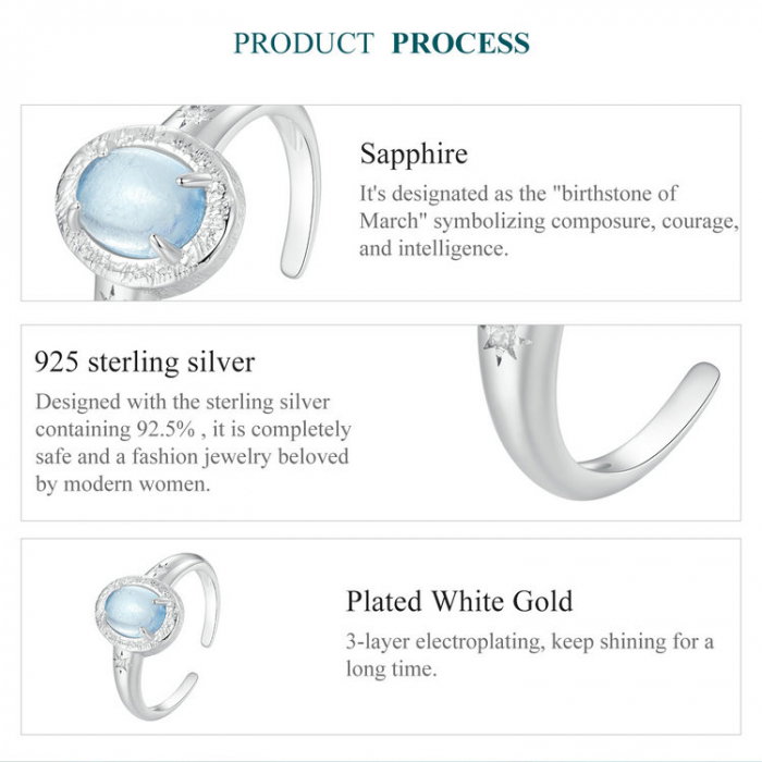 Inel argint cu acvamarin [9]