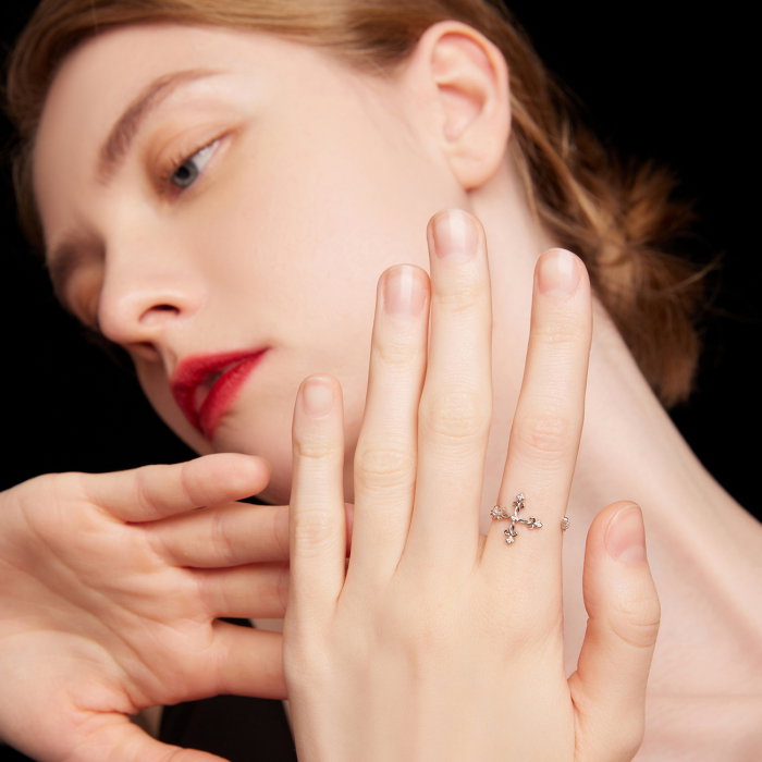 Inel argint cu cruciulita si zirconii [7]