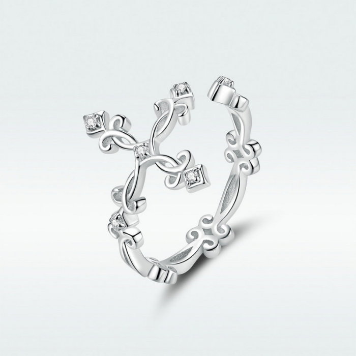 Inel argint cu cruciulita si zirconii [5]