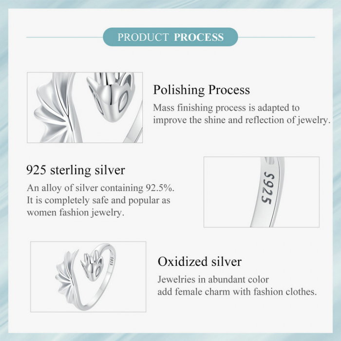 Inel argint cu dragoni [12]