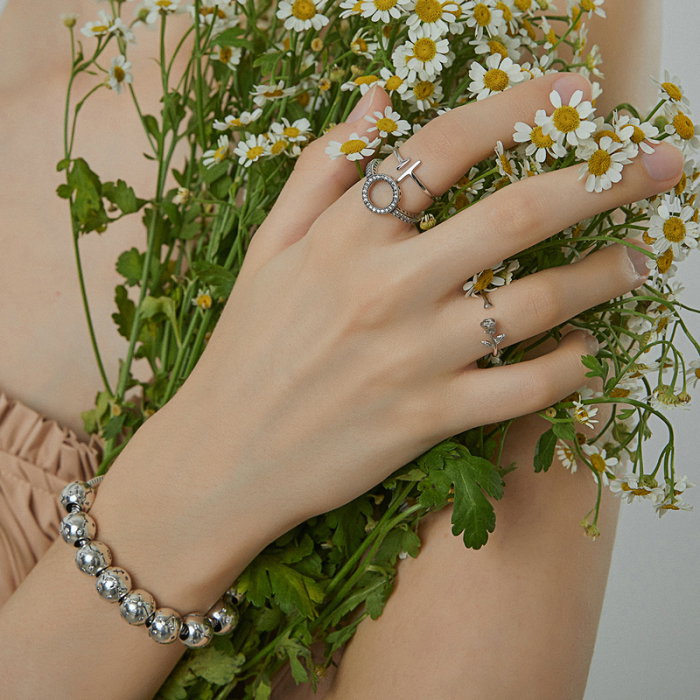 Inel argint cu drepte paralele [4]