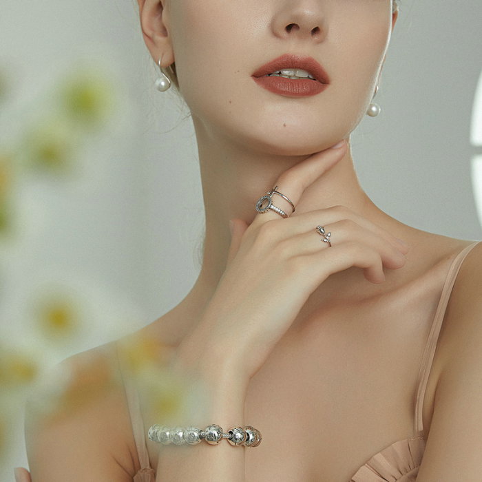 Inel argint cu drepte paralele [15]