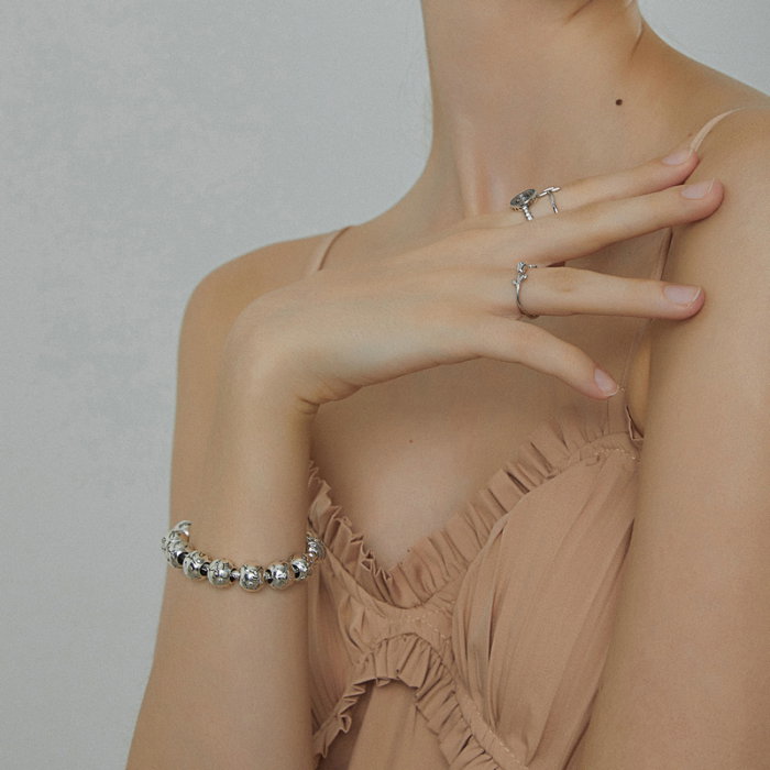 Inel argint cu drepte paralele [13]