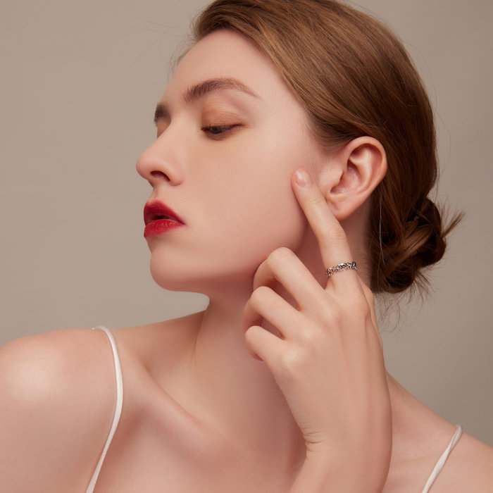 Inel argint cu elefanti [13]