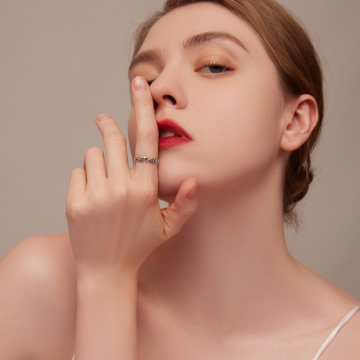 Inel argint cu elefanti [12]