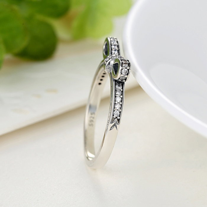 Inel argint cu fundita si zirconii albe - Be Authentic IST0007 [3]