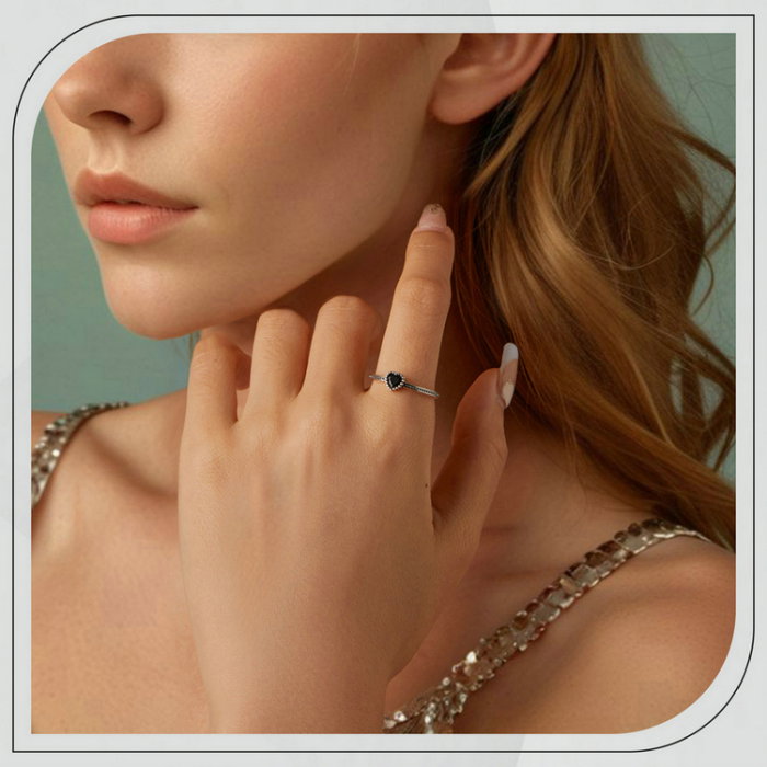 Inel argint cu inima [6]