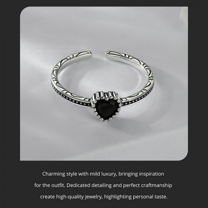 Inel argint cu inima [13]