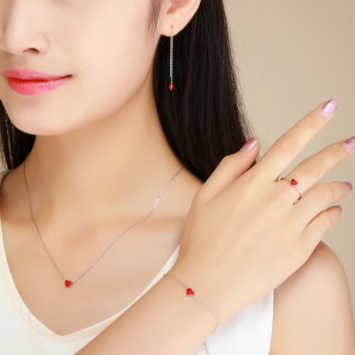 Inel argint cu inimioara [7]