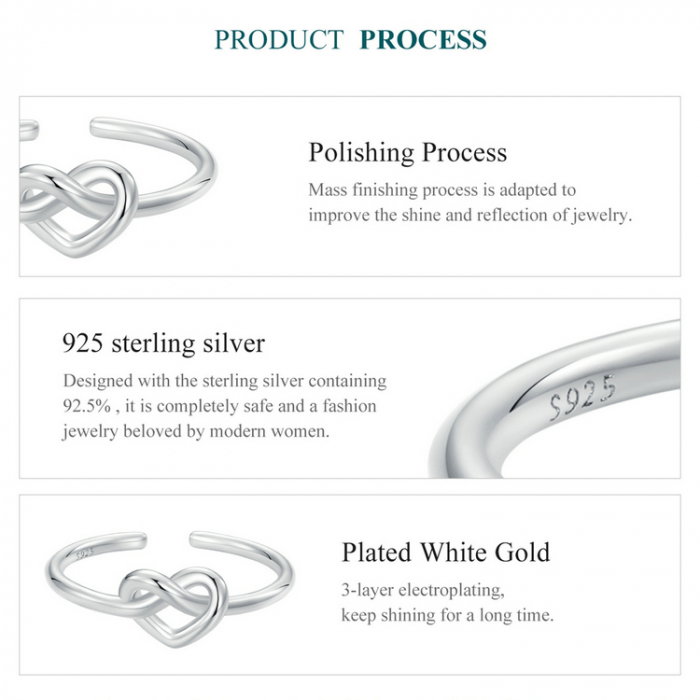 Inel argint cu inimioara inodata [9]