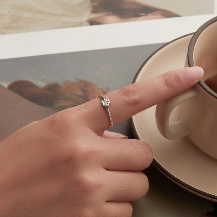 Inel argint cu labuta [6]