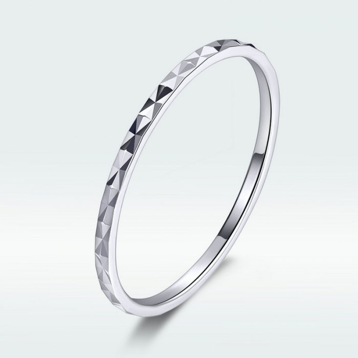 Inel argint cu model romboid [8]