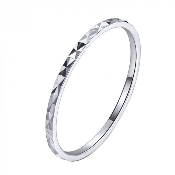 Inel argint cu model romboid [1]