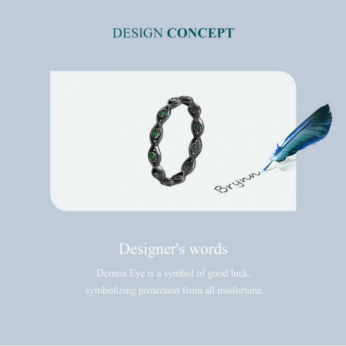 Inel argint cu ochi de deochi [13]