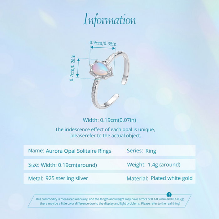 Inel argint cu opal sintetic [15]