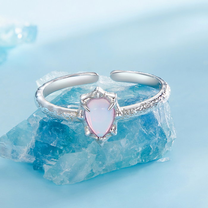 Inel argint cu opal sintetic [5]