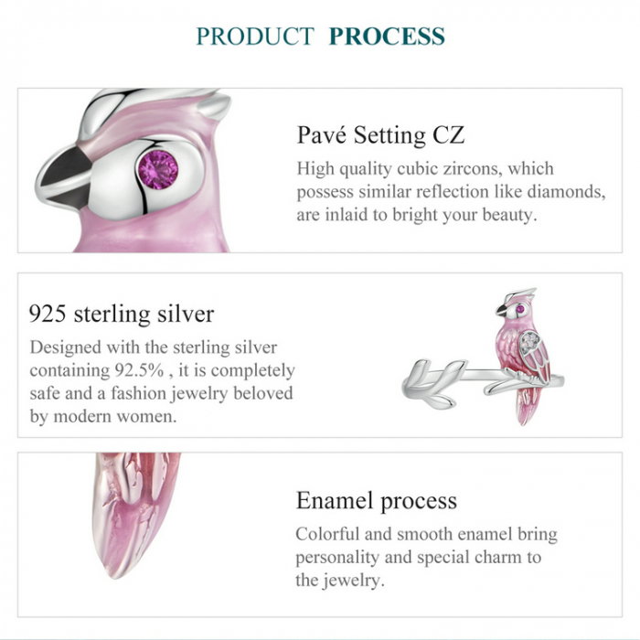 Inel argint cu papagal [9]