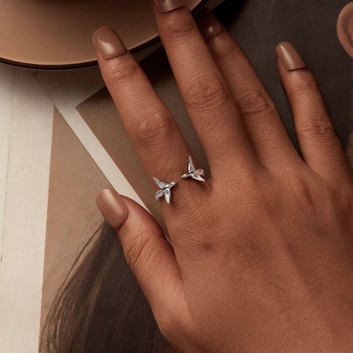 Inel argint cu pasarele [6]