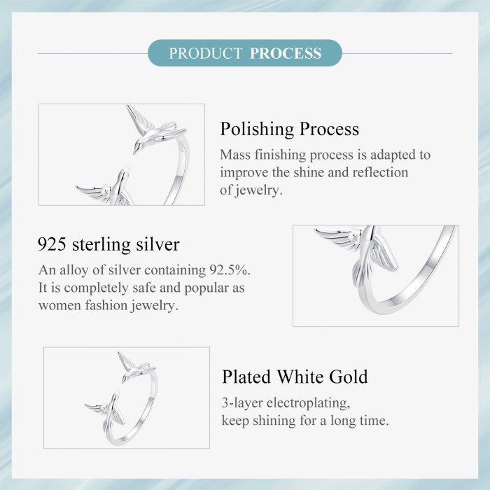 Inel argint cu pasarele [7]