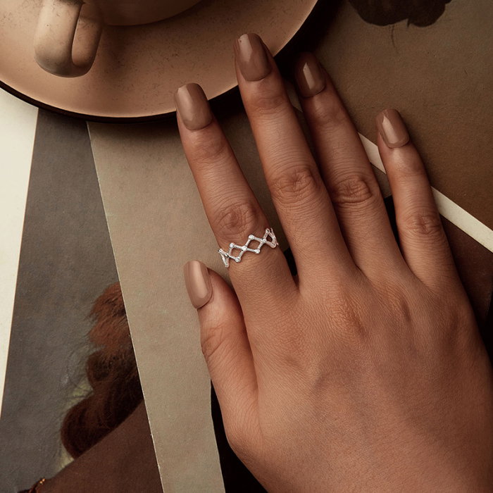 Inel argint cu romburi [7]