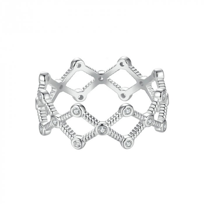 Inel argint cu romburi [1]