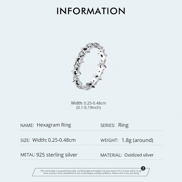 Inel argint cu Steaua lui David si zirconii [13]