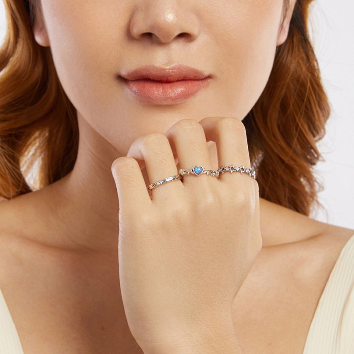 Inel argint cu Steaua lui David si zirconii [17]