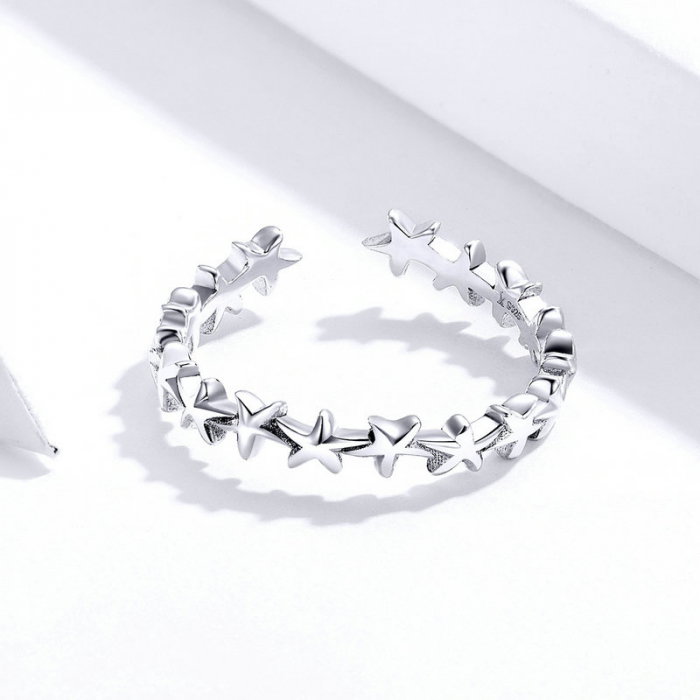 Inel argint cu stelute de mare [7]