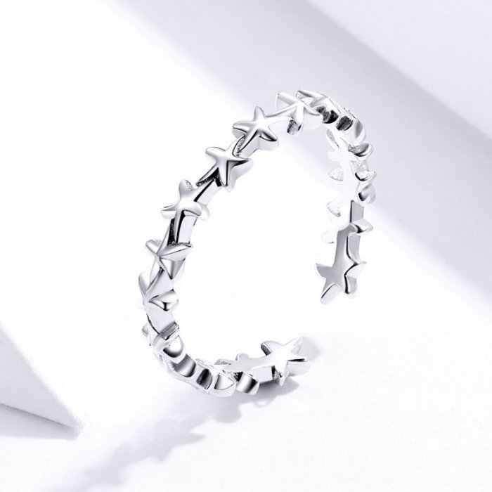 Inel argint cu stelute de mare [8]