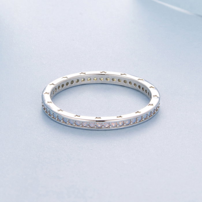 Inel argint cu stelute si Opal [8]