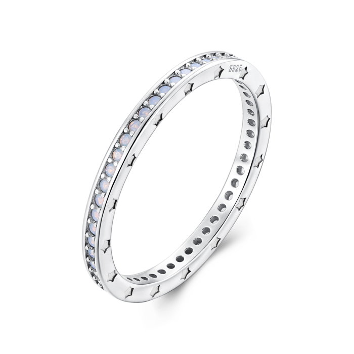 Inel argint cu stelute si Opal [1]