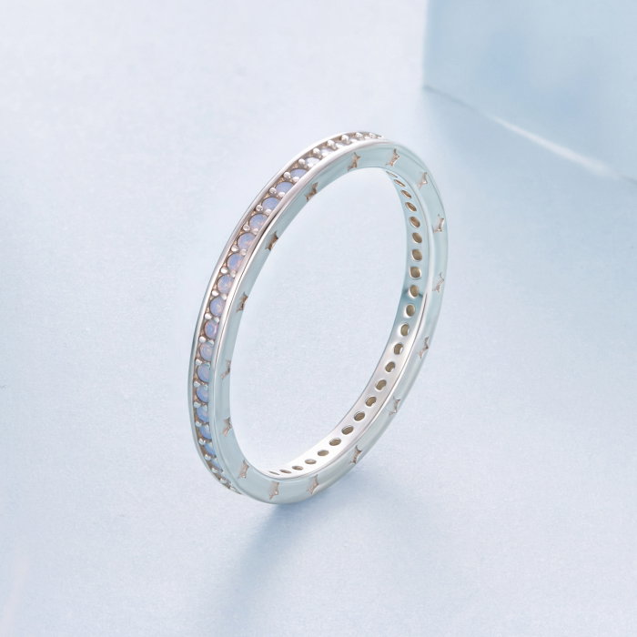 Inel argint cu stelute si Opal [3]