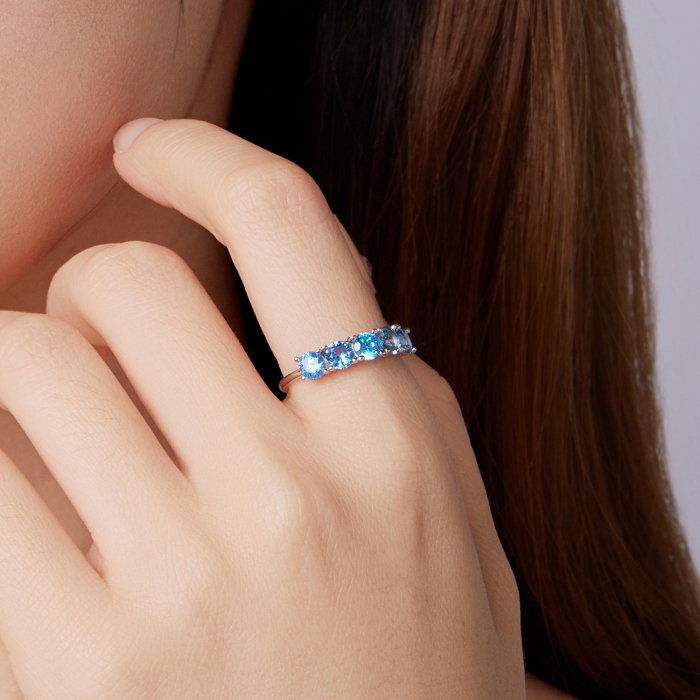 Inel argint cu Zirconia [4]