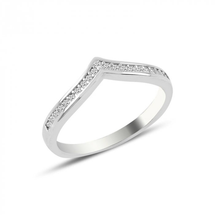 Inel argint cu zirconiu [1]