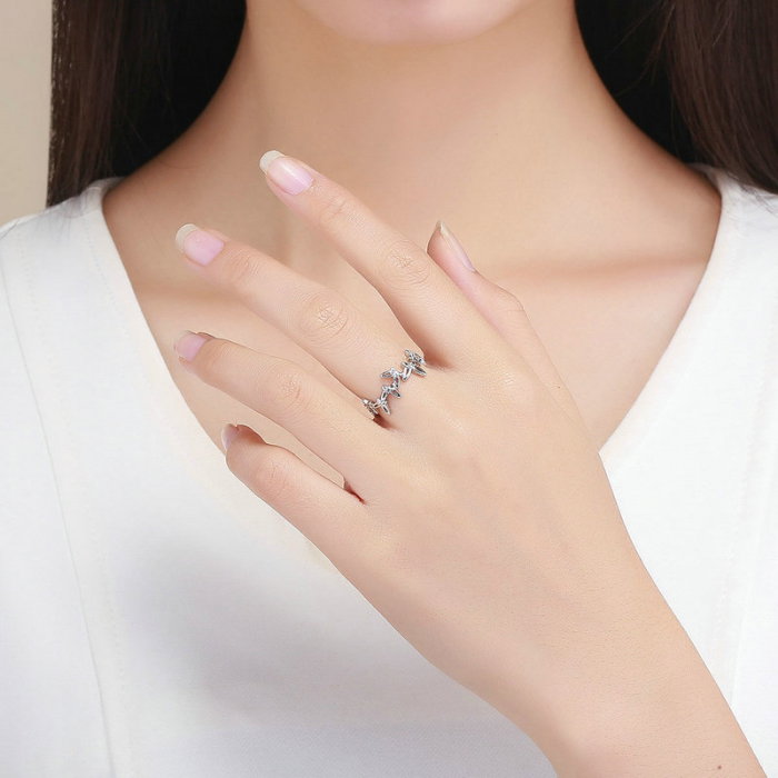 Inel argint Dansul Fluturilor [6]