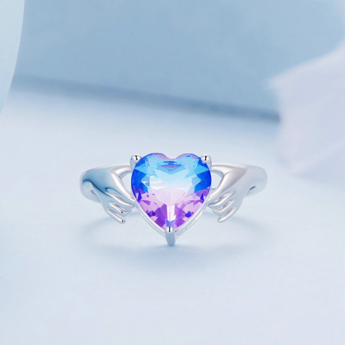 Inel argint dragoste protejata [3]