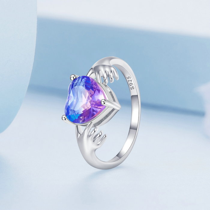 Inel argint dragoste protejata [2]