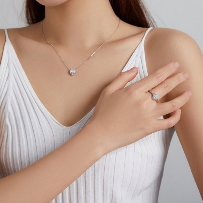 Inel argint dragoste stralucitoare [4]