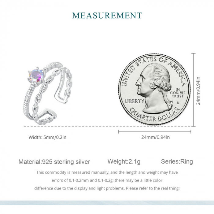 Inel argint dublu, reglabil [11]