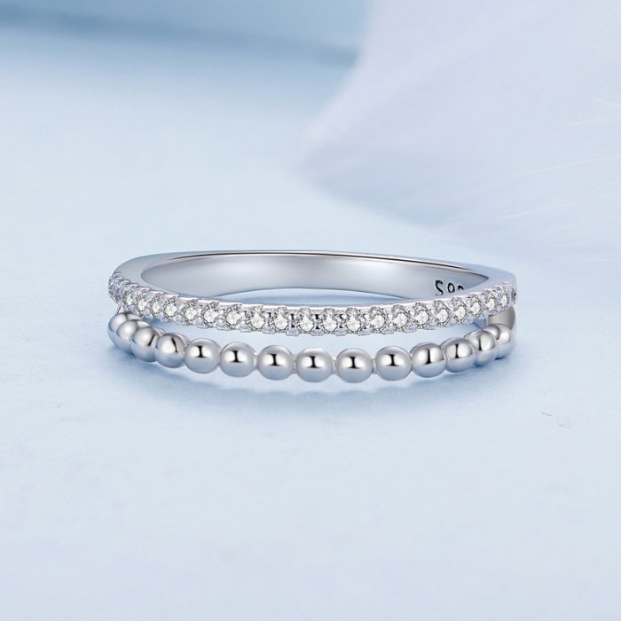 Inel argint dublu [6]