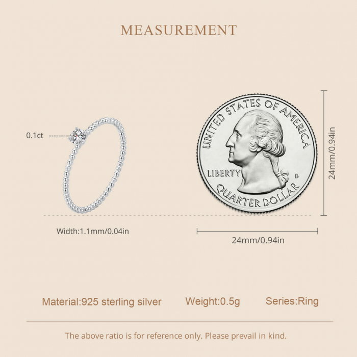 Inel argint elegant cu Moissanit [10]