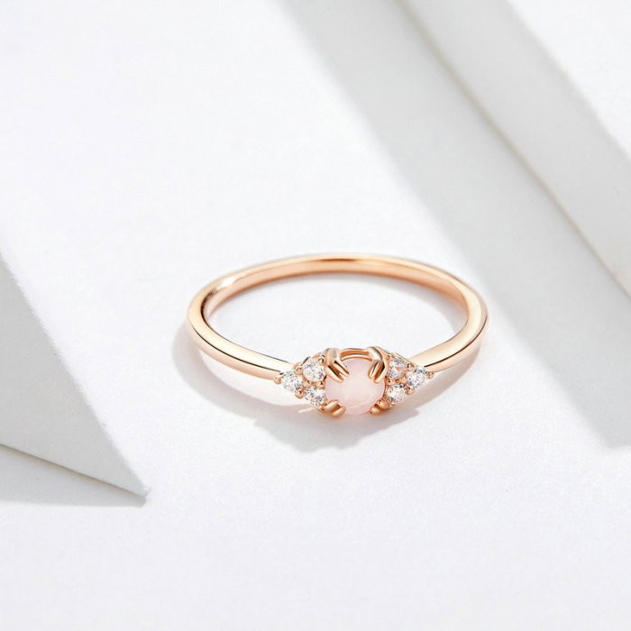 Inel argint elegant cu zirconii [7]