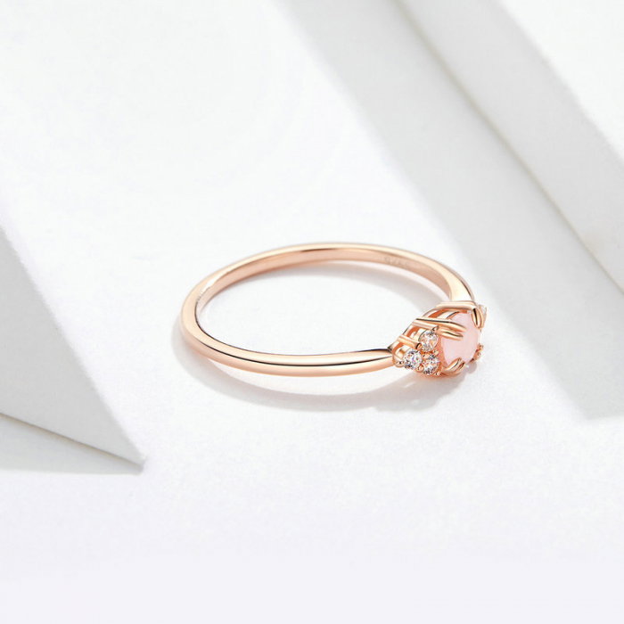 Inel argint elegant cu zirconii [6]