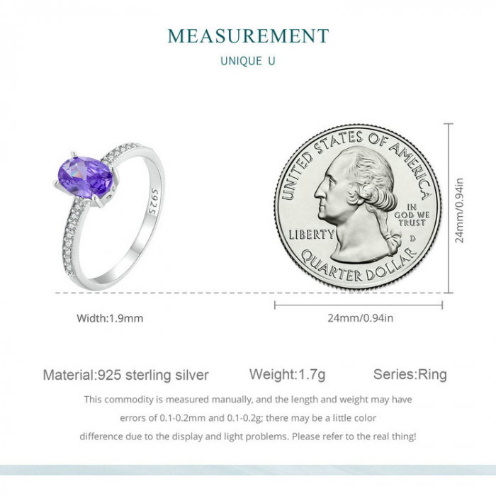 Inel argint elegant cu zirconiu tanzanit [11]