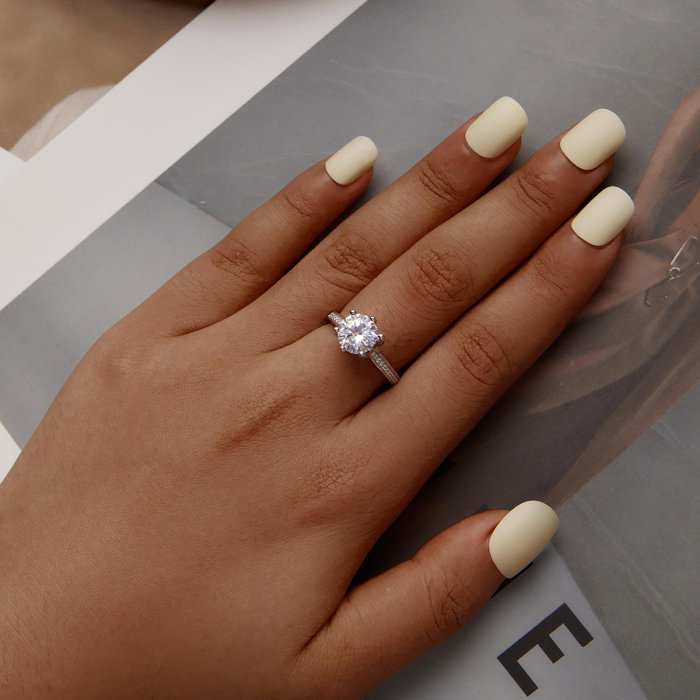 Inel argint Eleganta Eterna [7]