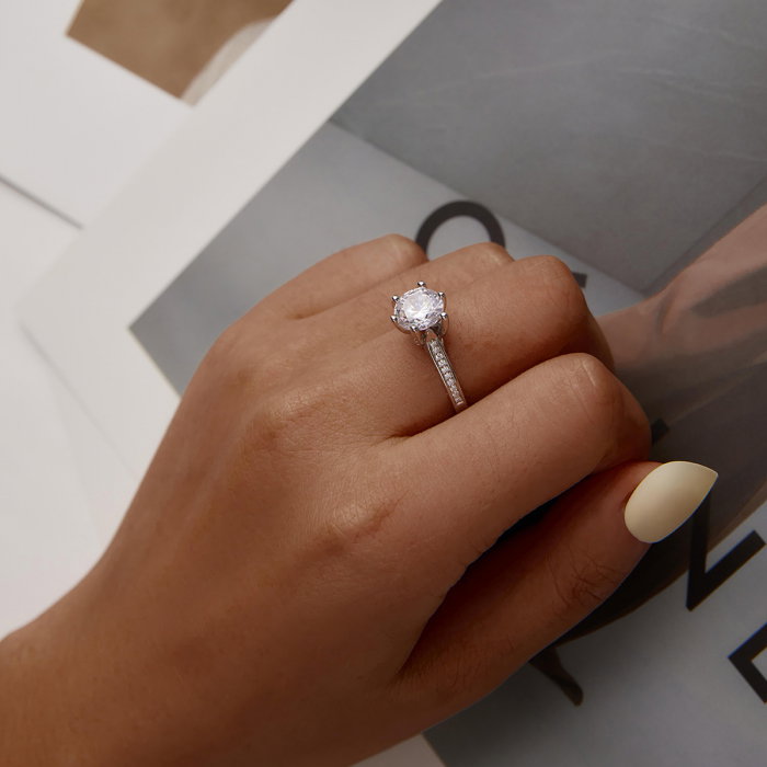 Inel argint Eleganta Eterna [6]