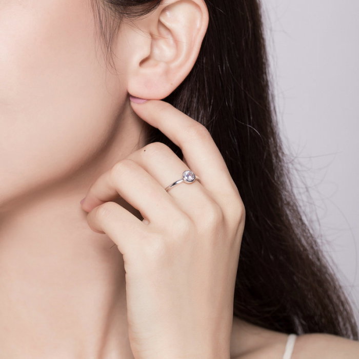 Inel argint minimalist Eleganta Simplitatii [9]